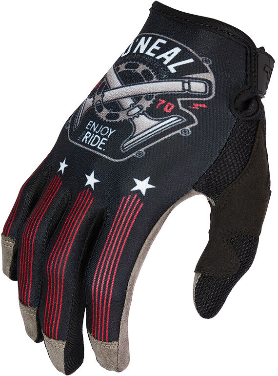 Guanti Moto Cross Enduro Oneal MAYHEM Glove PISTON V.23 Nero taglia S