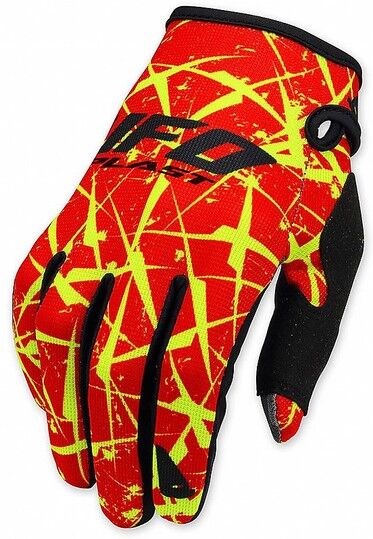 Guanti Moto Cross Enduro Ufo Modello Element Rosso taglia XL