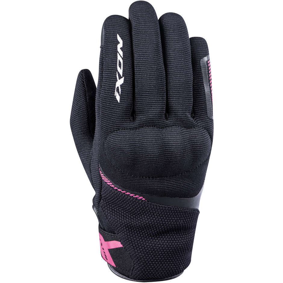 Guanti Moto Donna Invernali Ixon PRO BLAST LADY Nero Fucsia taglia XS