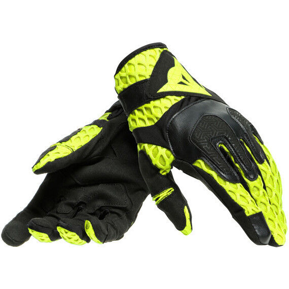 Guanti Moto Estivi Dainese AIR-MAZE Nero Giallo Fluo taglia M