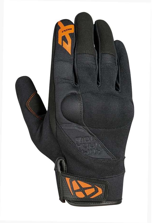 Guanti Moto Estivi Ixon RS DELTA Nero Arancione taglia 2XL