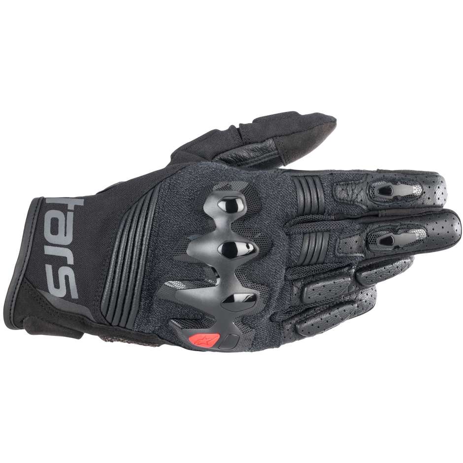 Guanti Moto in Pelle Alpinestars HALO Nero taglia S