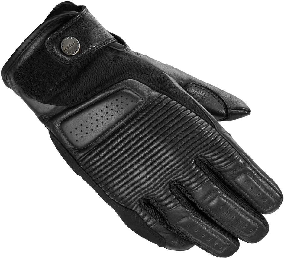 Guanti Moto in Pelle Spidi CLUBBER GLOVE Nero taglia S