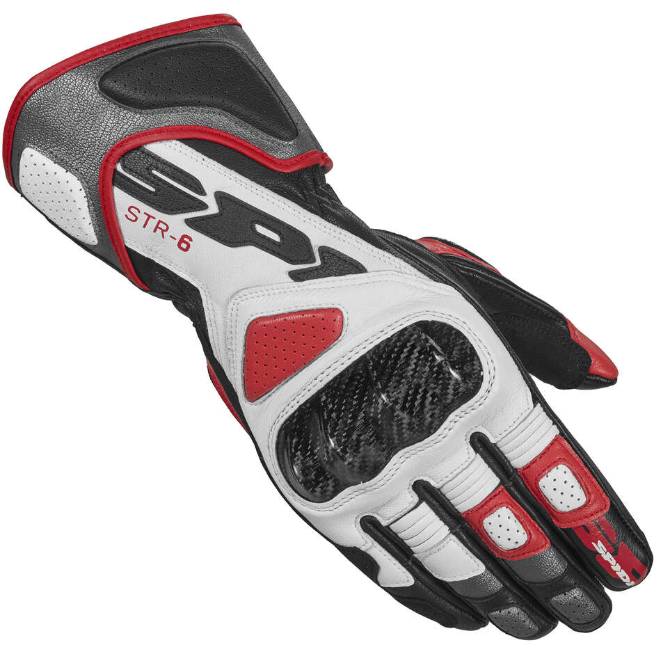 Guanti Moto Spidi STR-6 Rosso taglia 3XL