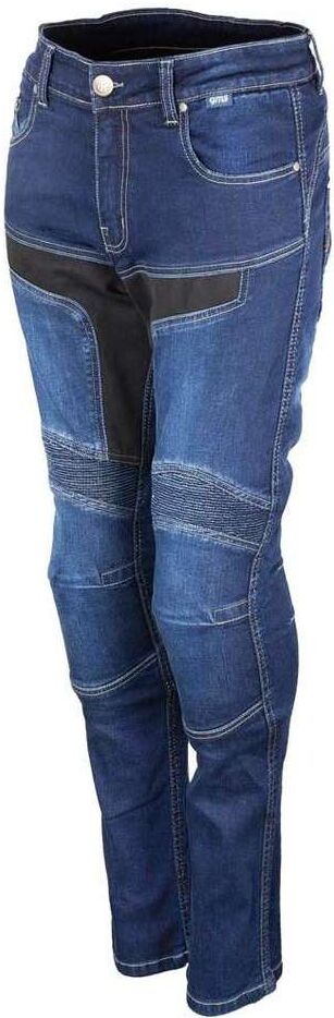 Jeans Moto Donna Gms VIPER LADY Blu Scuro L30 taglia 30