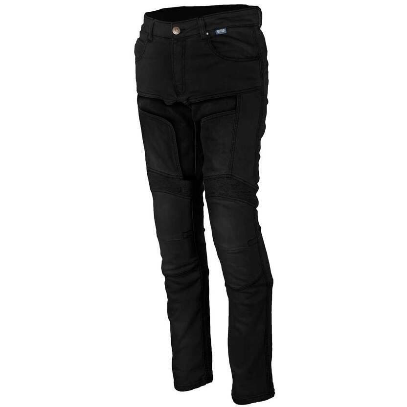 Jeans Moto Gms VIPER MAN Nero L32 taglia 40