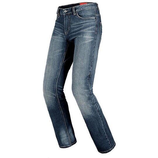 Jeans Moto Spidi J-TRACKER SHORT Blu Accorciati taglia 32