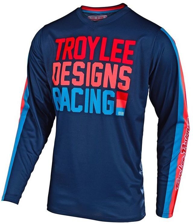 Troy Lee Designs Maglia Moto Cross Enduro Troy Lee Design GP Air PREMIX 86 Na taglia L