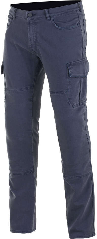 Pantalone Moto Casual Alpinestars CARGO RIDING Blu Distresse taglia 36