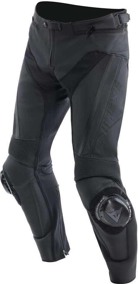 Pantalone Moto in Pelle Dainese DELTA 4 Nero Nero taglia 48