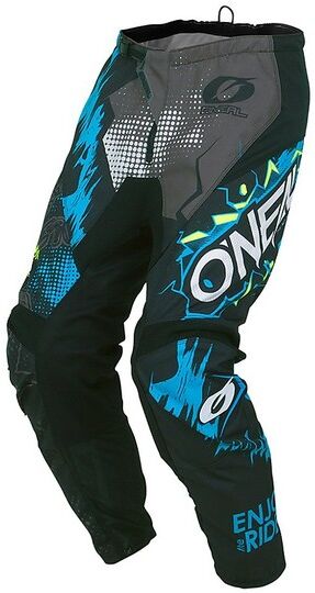 Pantaloni Moto Cross Enduro Oneal Element Pant Villain grey taglia 28