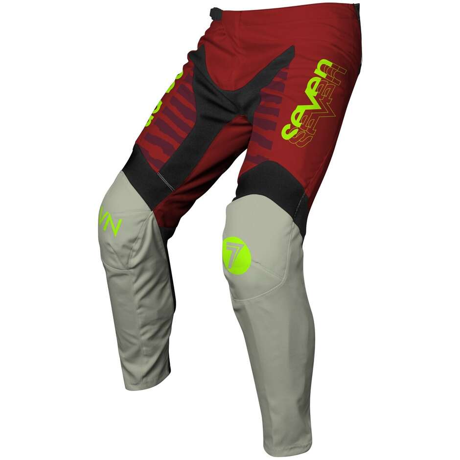 Pantaloni Moto Cross Enduro Seven Mx VOX SURGE Merlot taglia 36