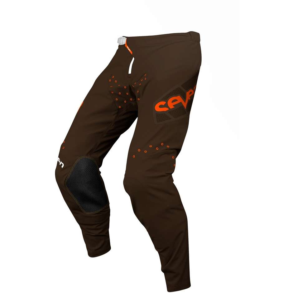 Pantaloni Moto Cross Enduro Seven Mx ZERO LEAGUE Brandy taglia 32