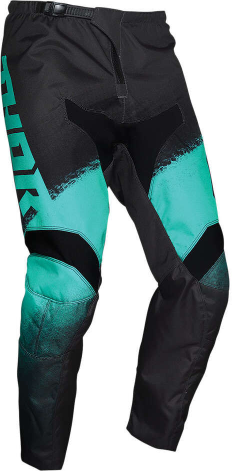 Pantaloni Moto Cross Enduro Thor SECTOR Vapor Menta Carbone taglia 32