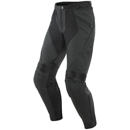 Pantaloni Moto da Donna in Pelle Dainese PONY 3 Lady Nero taglia 48