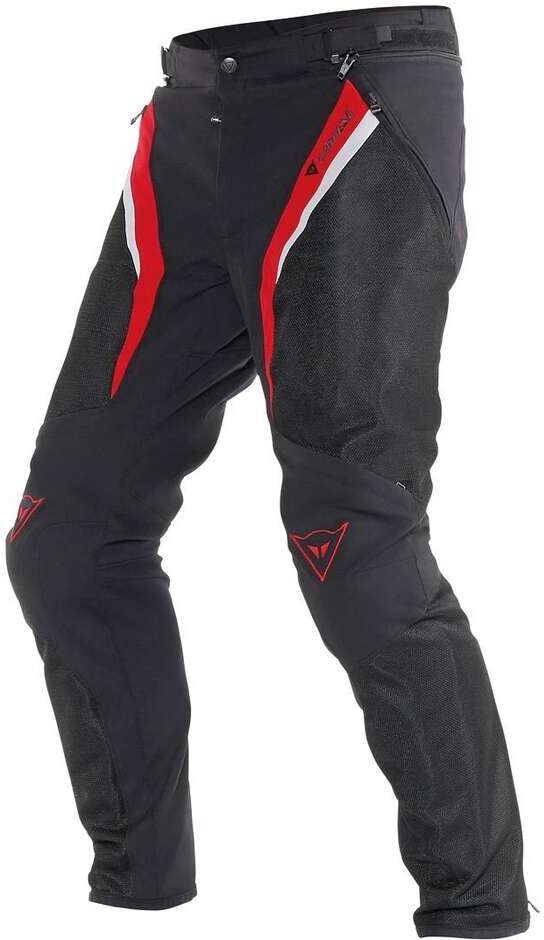 Pantaloni Moto Dainese DRAKE SUPER AIR Nero Rosso Bianco taglia 56