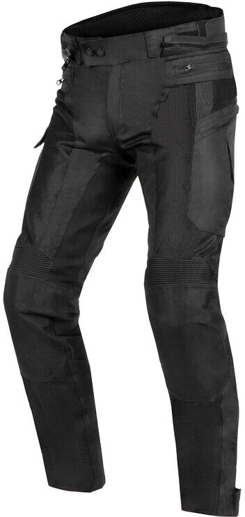 Pantaloni Moto Estivi Tessuto Rebelhorn SCANDAL II Nero taglia 9XL