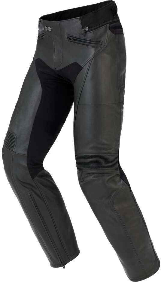 Pantaloni Moto in Pelle Spidi RR NAKED Nero taglia 52