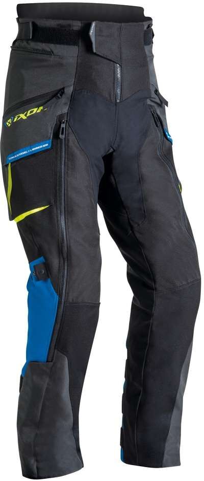 Pantaloni Moto In Tessuto 3 in 1 Ixon RAGNAR PT Nero Antraci taglia S