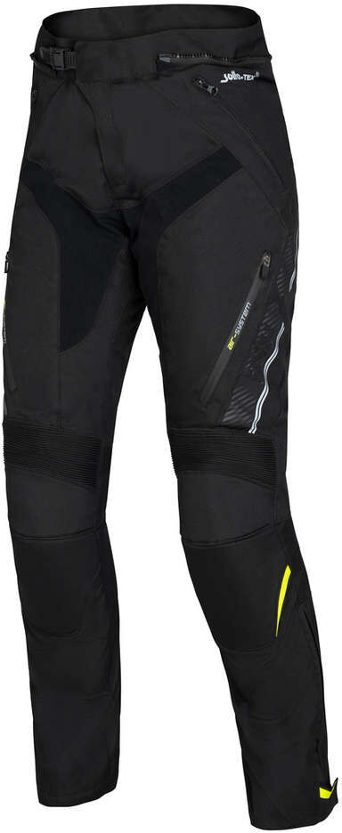 Pantaloni Moto In Tessuto Ixs BLACK PANTHER ST Nero taglia L