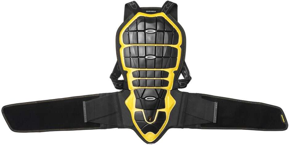 Protezione Moto Spidi BACK WARRIOR 170-180 Nero Giallo taglia L