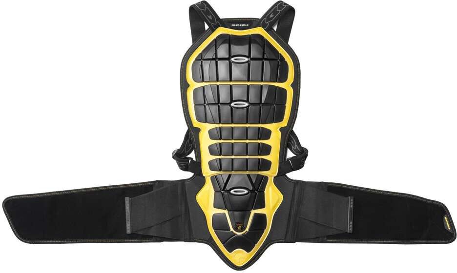 Protezione Moto Spidi BACK WARRIOR 180-195 Nero Giallo taglia XL