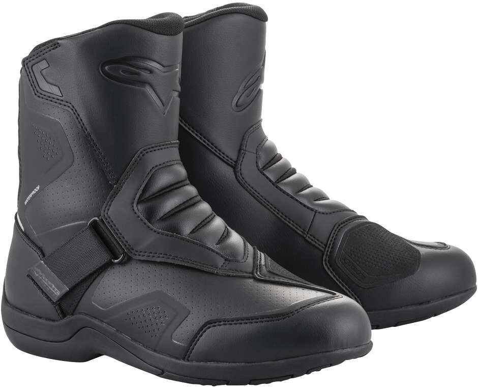 Stivali Bassi Moto Impermeabili Alpinestars RIDGE v2 WP Nero taglia 36