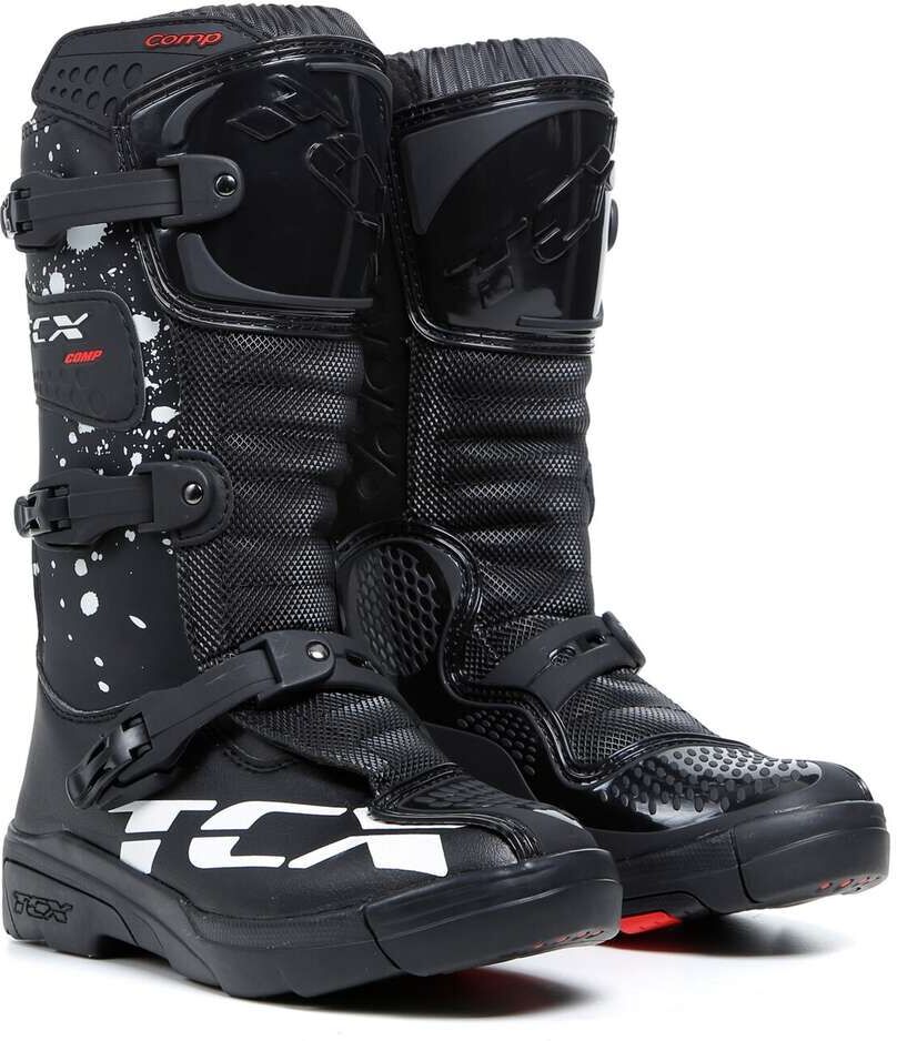 Stivali da Bambino Moto Cross Enduro Tcx 9103 COMP-KID Nero taglia 34