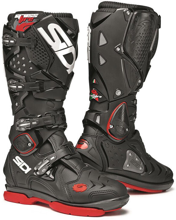 Stivali Moto Cross Enduro Sidi CROSSFIRE 2 SM Nero Nero taglia 41