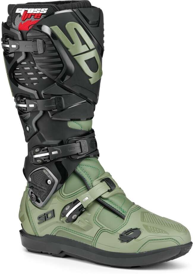 Stivali Moto Cross Enduro Sidi CROSSFIRE 3 SRS Army Nero taglia 47