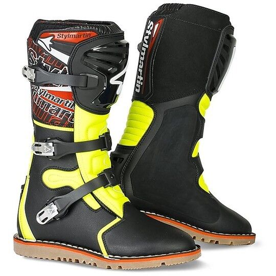 Stivali Moto Cross Enduro Stylmartin IMPACT PRO Nero Giallo taglia 44