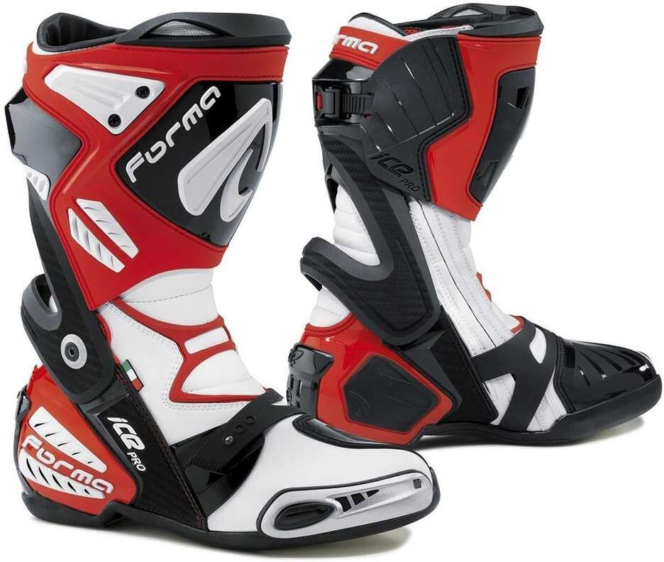 Stivali Moto Racing Tecnici Forma ICE PRO Rosso taglia 41