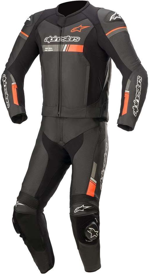 Tuta Moto Divisibile Alpinestars GP FORCE CHASER 2Pc Nero Ro taglia 54