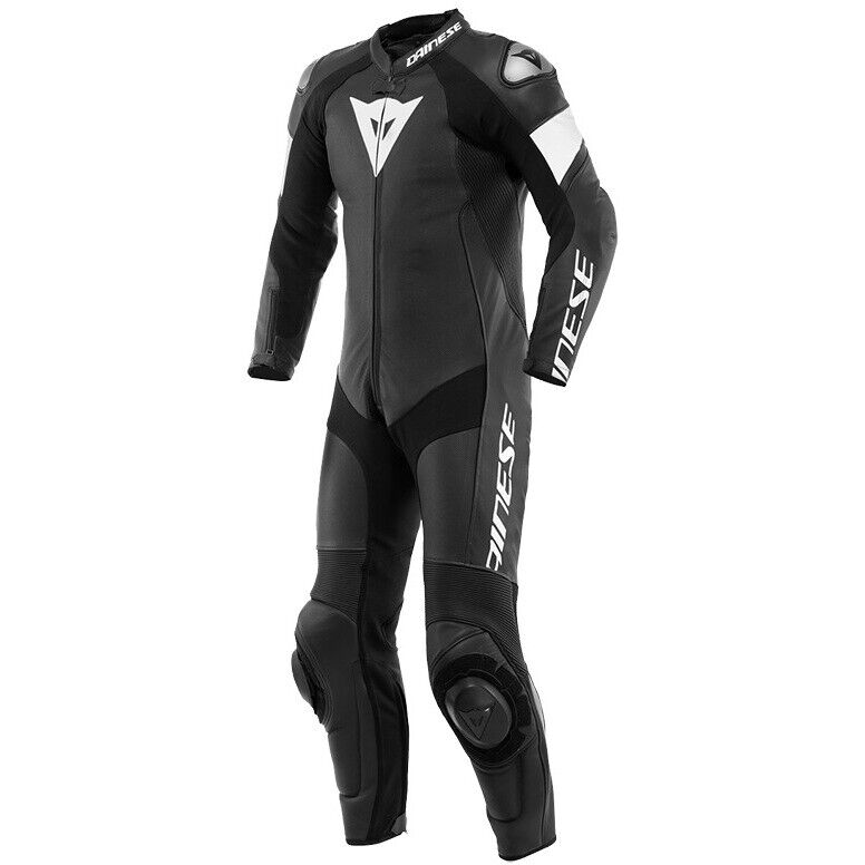 Tuta Moto Intera Dainese Tosa 1Pcs Traforata Nero Nero Bianc taglia 52