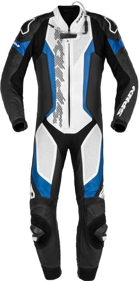 Tuta Moto Interna Spidi LASER PRO PERFORATED Nero Blu taglia 46