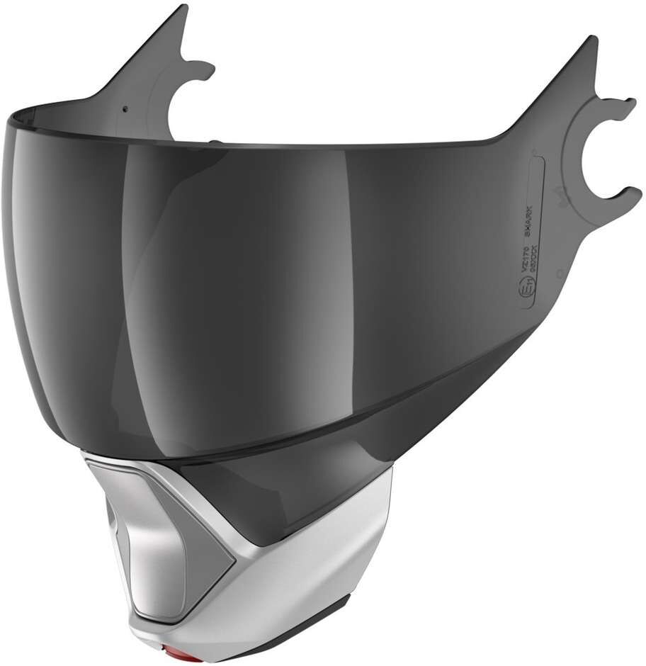 Visiera Fumè Shark per Casco EVOJET Mentoniera Silver Opaca taglia uni