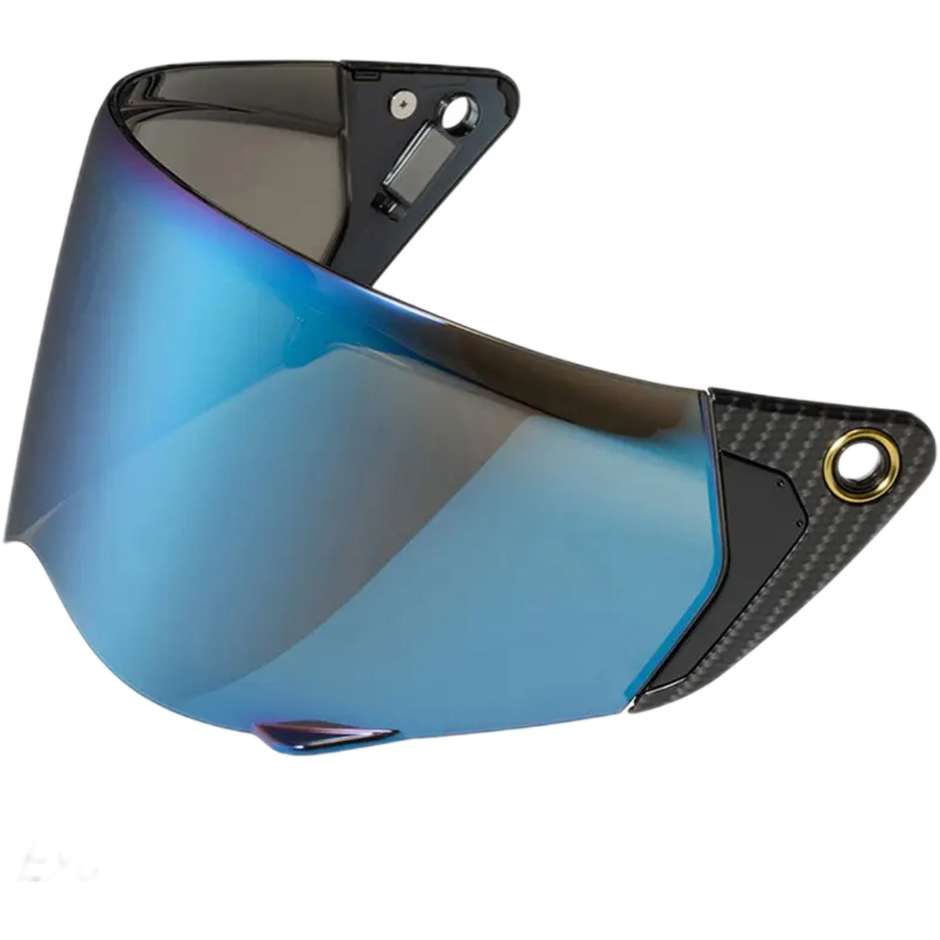 Visiera Specchio Blu KDF-19 Scorpion Per Casco EXO-HX1 taglia unica