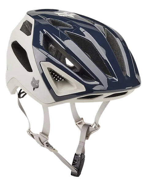 Fox Crossframe Pro - casco bici White/Blue S
