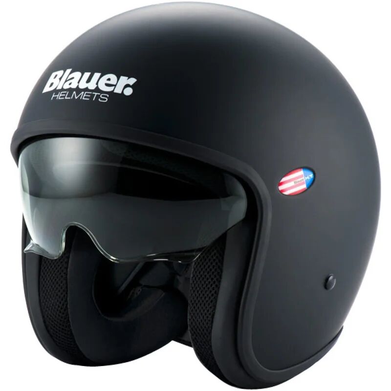 BLAUER - Casco Pilot 1.1 Monochrome Nero Matt Nero M