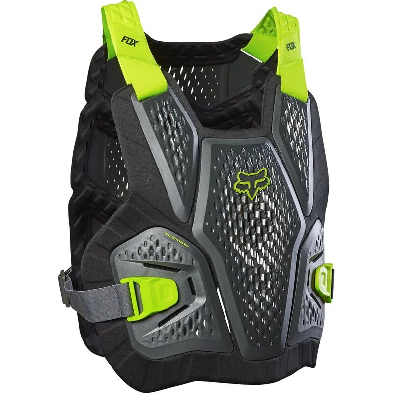 FOX - Protezioni Raceframe Impact CE Dark Shadow Nero,Verde S/M