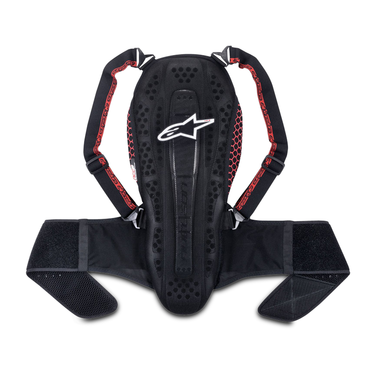 Alpinestars Paraschiena  Nucleon KR-2 Nero-Rosso