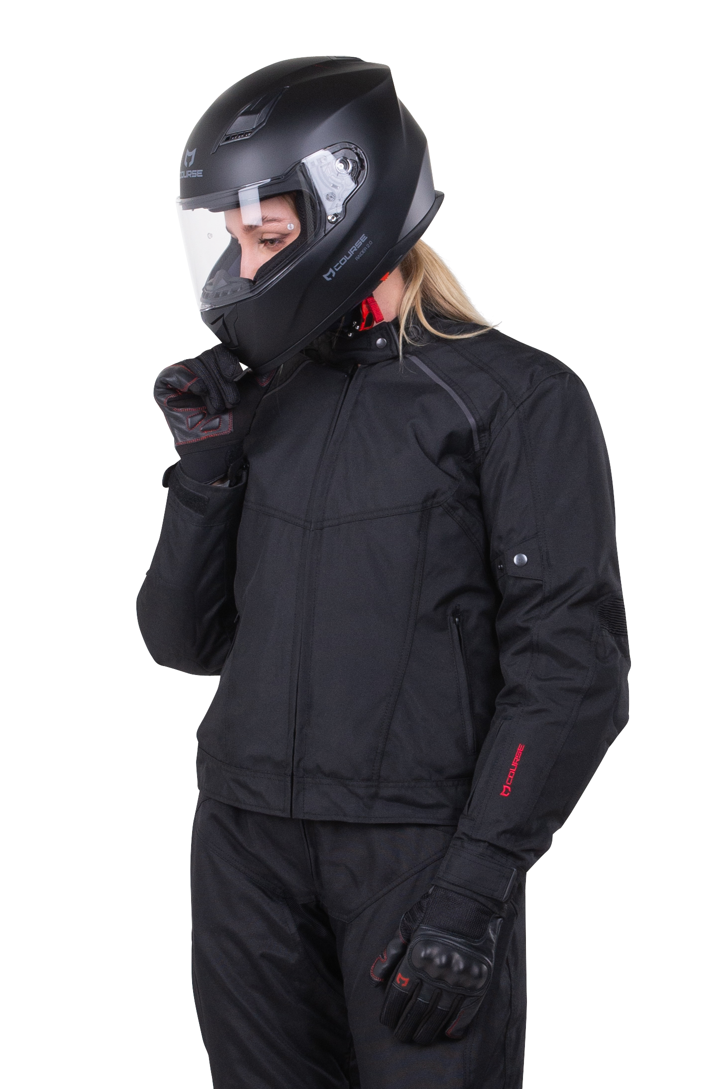 Course Giacca Moto Donna  Two Seasons 3.0 Nera