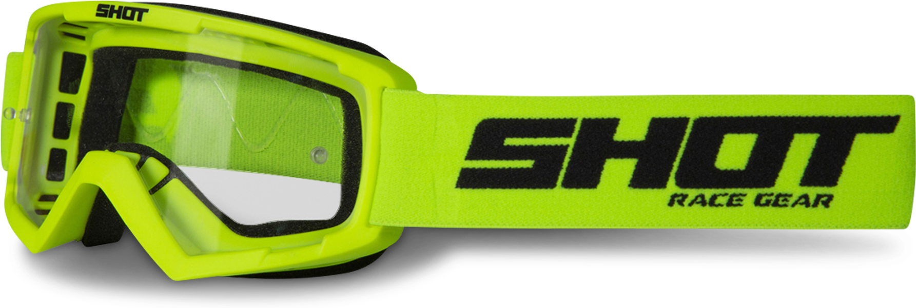 Shot Maschera Cross Bambino  Rocket Giallo Neon