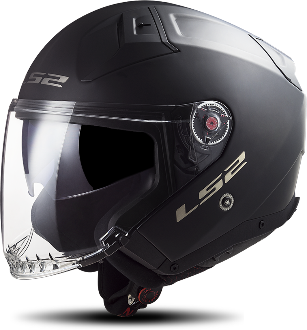 LS2 Casco Jet  OF603 INFINITY II Nero Opaco