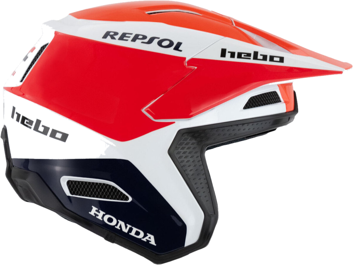 Hebo Casco Trial  Zone Pro Multicolore