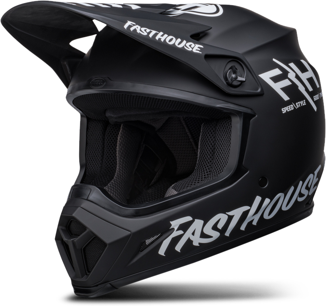 BELL Casco Cross  Ps Mx-9 Mips® Nero Opaco-Bianco