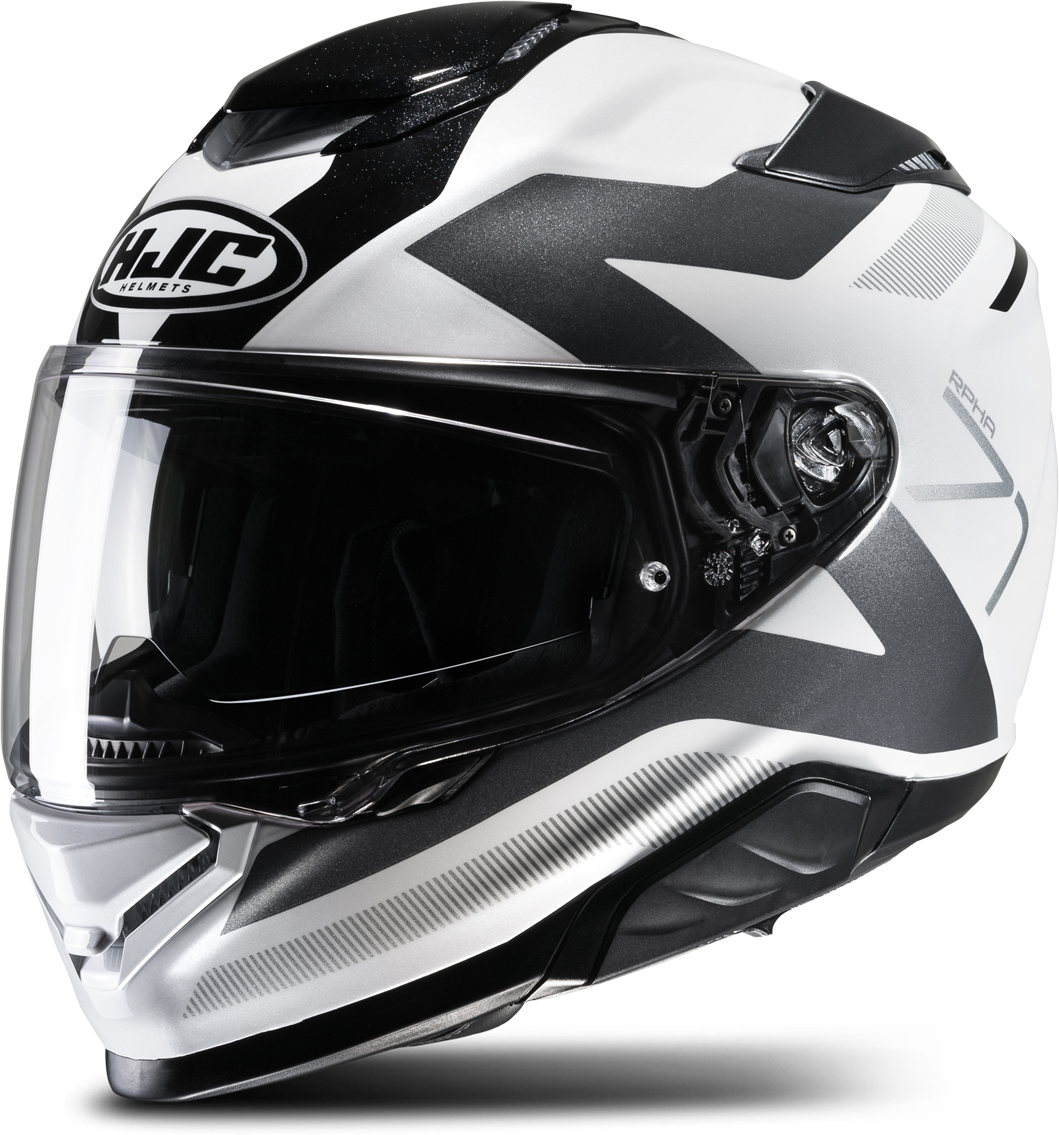 HJC Casco Integrale  RPHA 71 Pinna Bianco-Grigio