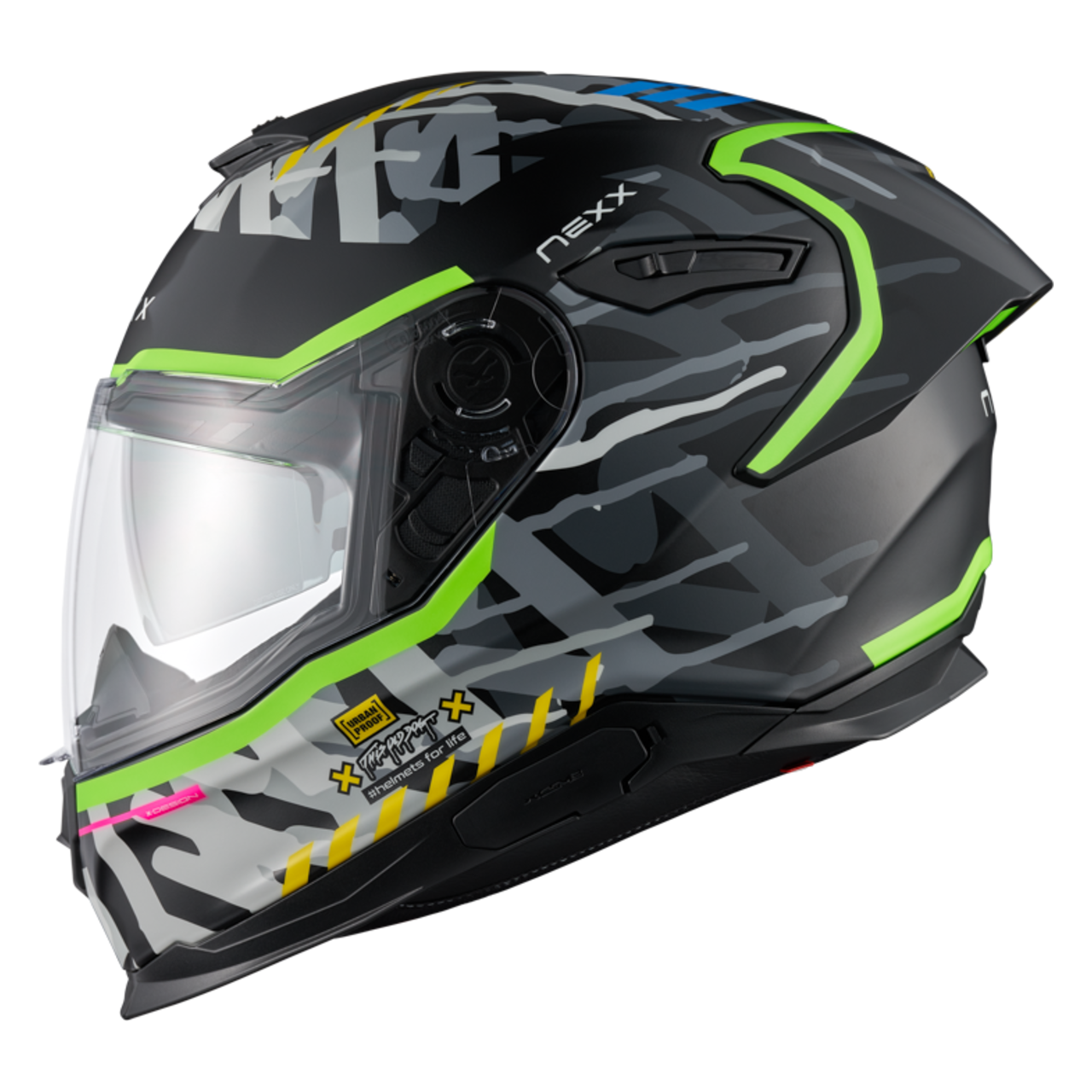 Nexx Casco Integrale  Y.100R Urbangram Nero MT