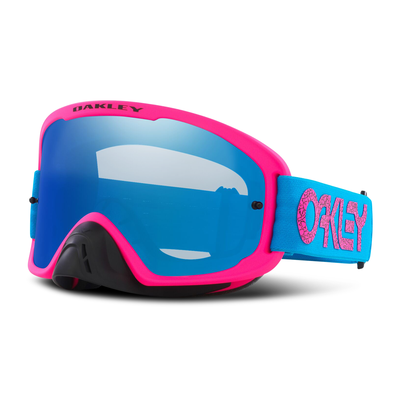 Oakley Maschera Cross  O Frame 2.0 Pro Blu Crackle