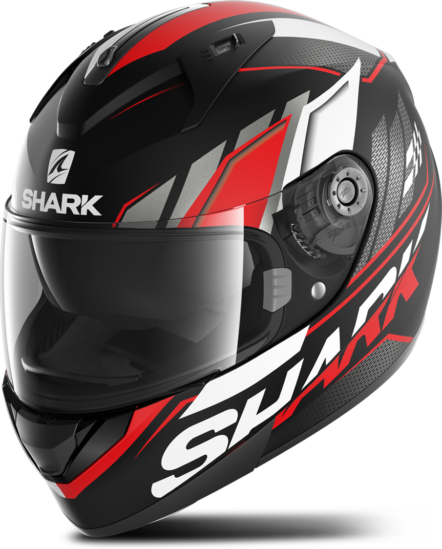 Shark Casco Integrale  Ridill 1.2 Phaz Nero-Rosso-Bianco